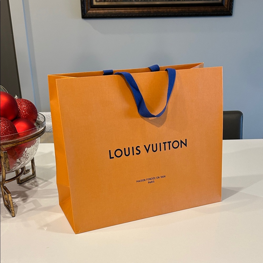 Large Louis Vuitton Shopping Gift Bag